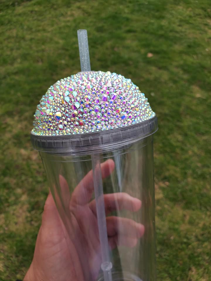Bling Tumbler - Acrylic Dome Lid – Ur Gifted